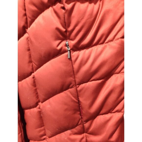 Patagonia Downtown Loft Down Puffer Jacket‎ Women's XS Red Hooded - Picture 4 of 10